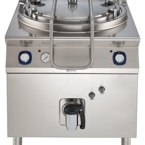 ELEKTRIČNI KUHALNI KOTEL 150L S TLAČNIM STIKALOM - INDIREKTNO OGREVANJE, AUTOCLAVE POKROV